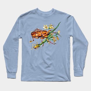 Weevil and Lily: Field Guide Portrait Long Sleeve T-Shirt